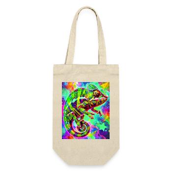 caméléon - Sac à bouteille - nature - Devant