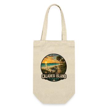 Caladesi Island Vacation Beach Sea Florida - Gift Bag for Bottles - nature - Front