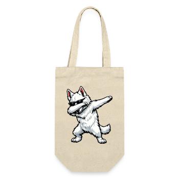 Tabbing de Berger Blanc Suisse - Sac à bouteille - nature - Devant