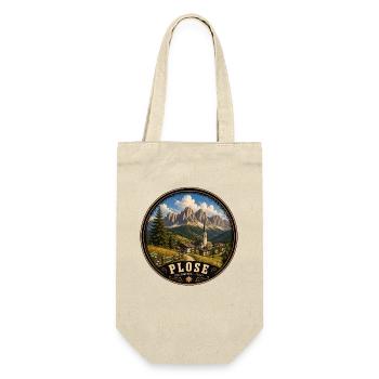 Wandern in den Dolomiten Italien - Geschenkbeutel für Flaschen - Natur - Vorne