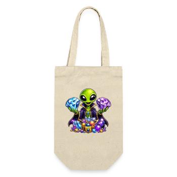 Alien Treasure Mage - Gift Bag for Bottles - nature - Front