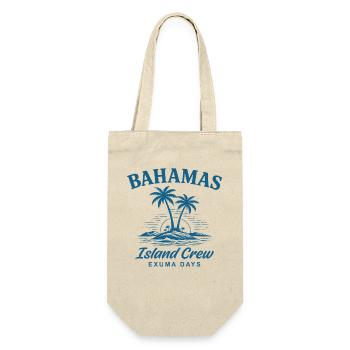 Bahamas Island Crew Exuma Day - Gift Bag for Bottles - nature - Front