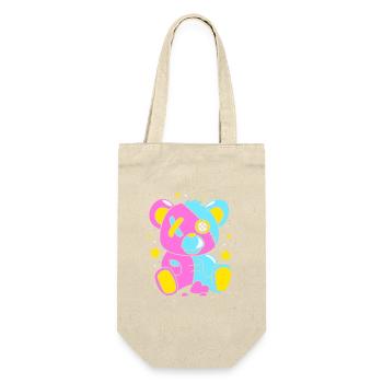 Pastel Gothic - Gift Bag for Bottles - nature - Front