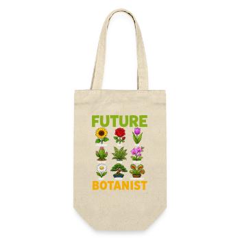 Futur botaniste, jolie plante et plante - Sac à bouteille - nature - Devant