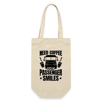 Bus Driver Funny Saying - Gift Bag for Bottles - nature - Front