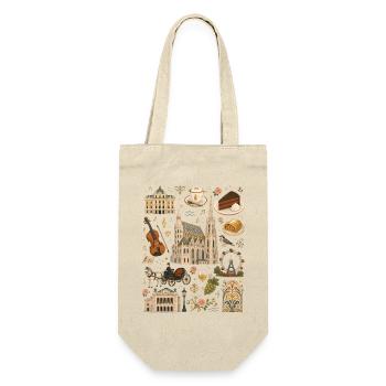 Charme viennois | Culture et Café de Vienne - Sac à bouteille - nature - Devant