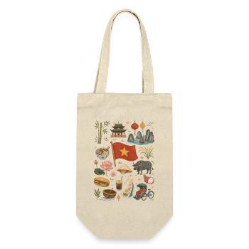 Vietnam Love | Culture & Wanderlust - Sac à bouteille - nature - Devant