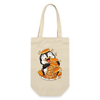 Penguin Pancakes Syrup Funny Cartoon - Gift Bag for Bottles - nature - Front