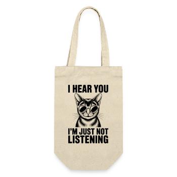 Abyssinian Cat Sayings Abyssinian Cat Gift - Gift Bag for Bottles - nature - Front
