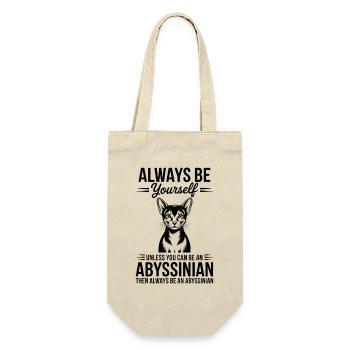 Abyssinian Cat Sayings Abyssinian Cat Gift - Gift Bag for Bottles - nature - Front