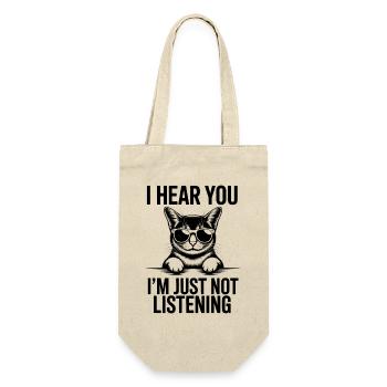 Abyssinian Cat Sayings Abyssinian Cat Gift - Gift Bag for Bottles - nature - Front