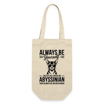 Abyssinian Cat Sayings Abyssinian Cat Gift - Gift Bag for Bottles - nature - Front