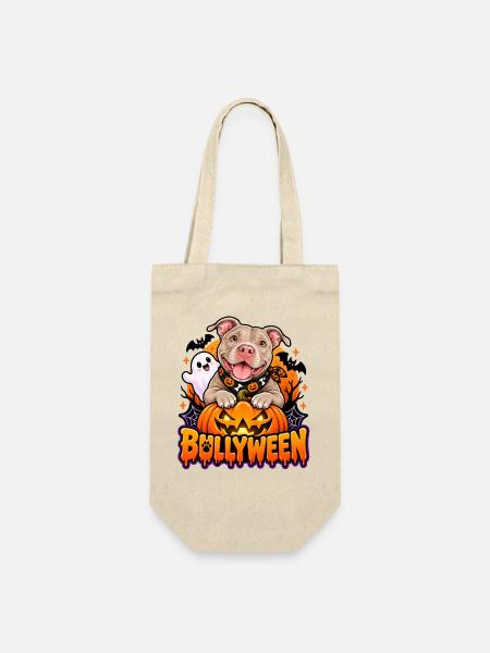 Bullyween - Geschenkbeutel für Flaschen - Natur