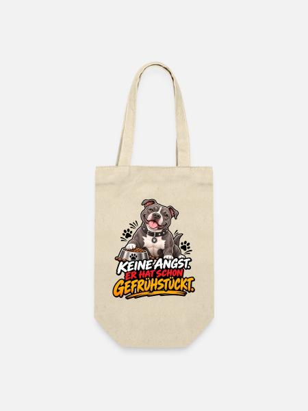 Schon gefrühstückt - Geschenkbeutel für Flaschen - Natur