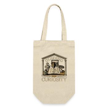 Guiding Curiosity Museum - Geschenkbeutel für Flaschen - Natur - Vorne