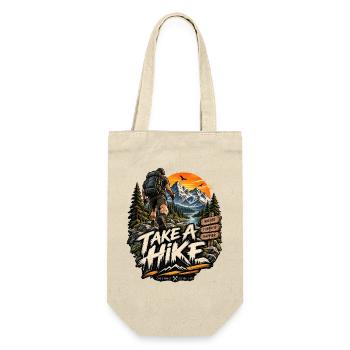Take A Wander – Bergabenteuer - Geschenkbeutel für Flaschen - Natur - Vorne