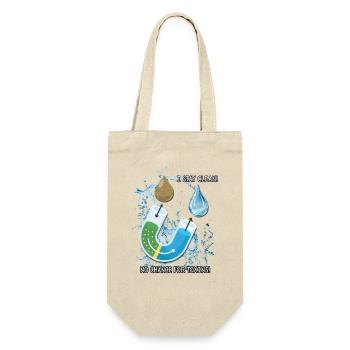 Osmose Fanshirt - Geschenkbeutel für Flaschen - Natur - Vorne
