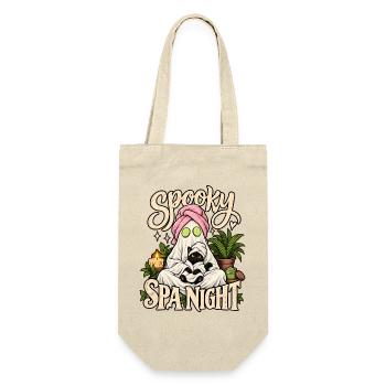Spooky Spa Night - Geschenkbeutel für Flaschen - Natur - Vorne