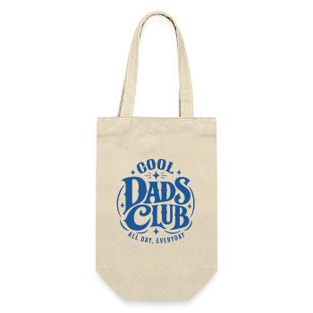 Cool Dads Club - Geschenkbeutel für Flaschen - Natur - Vorne