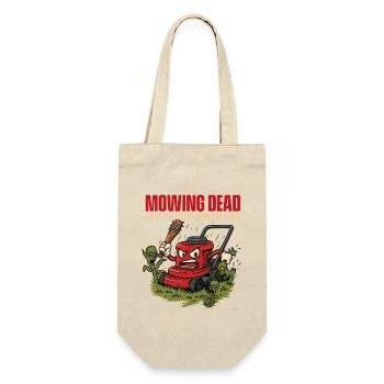 The Moging Dead – Lustige Rasenmähen von Zombie-Unkräutern - Geschenkbeutel für Flaschen - Natur - Vorne