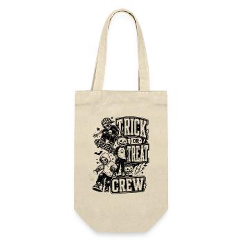 Trick or Treat Crew - Geschenkbeutel für Flaschen - Natur - Vorne