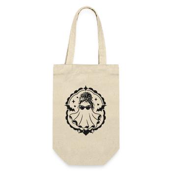 Mama Geist - Geschenkbeutel für Flaschen - Natur - Vorne