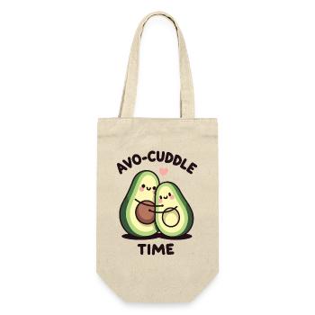Avo-Kuschelzeit - Geschenkbeutel für Flaschen - Natur - Vorne