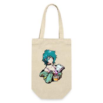 Anime Ramen - Geschenkbeutel für Flaschen - Natur - Vorne