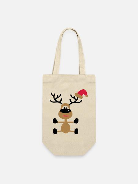 Noël - Sac à bouteille - nature