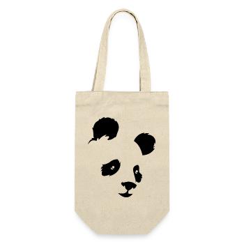 panda - Gift Bag for Bottles - nature - Front