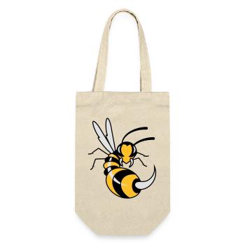 Wasp with giant sting - Gift Bag for Bottles - nature - Front
