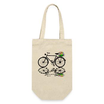 bicycle - Gift Bag for Bottles - nature - Front