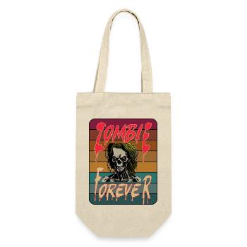 Zombie foreveR - Sac à bouteille - nature - Devant
