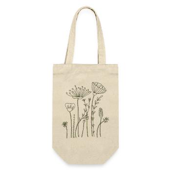 Dried flowers - Gift Bag for Bottles - nature - Front