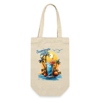 Summer Time Cocktail Beach Retreat - Gift Bag for Bottles - nature - Front