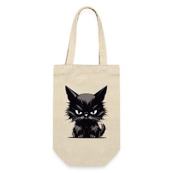 Cats Annoyed Cat Evil House Tiger - Gift Bag for Bottles - nature - Front
