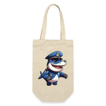 Police des requins - Sac à bouteille - nature - Devant
