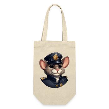 Souris Policier - Sac à bouteille - nature - Devant