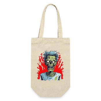 Halloween Spooky Horror Zombie - Gift Bag for Bottles - nature - Front