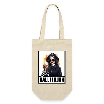 Sexy Nun Drinks Alcohol Funny Saying - Gift Bag for Bottles - nature - Front