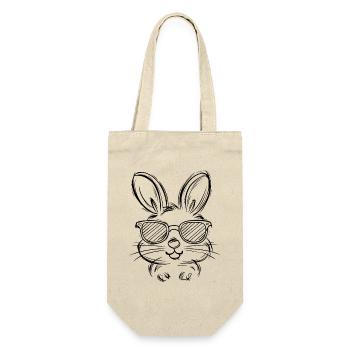 Funny Bunny Cute Rabbit Bunny Gift - Gift Bag for Bottles - nature - Front