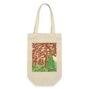 Love for maples _ Love for momijis - Gift Bag for Bottles - nature - Front