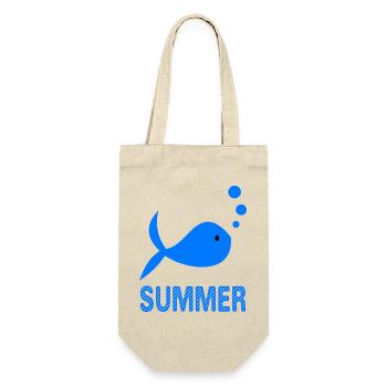 MAÎTRESSE. MAITRE. MERCI. MERCI MAÎTRESSE - Sac à bouteille - nature - Devant
