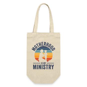 La maternité est mon ministère - Sac à bouteille - nature - Devant