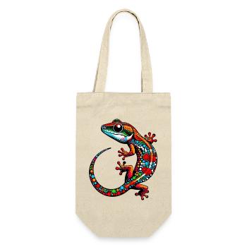 Gecko - Gift Bag for Bottles - nature - Front