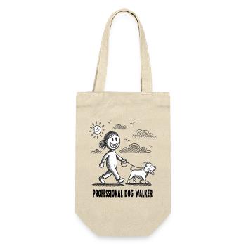 Pitbull Pet Dog Amoureux des animaux - Sac à bouteille - nature - Devant