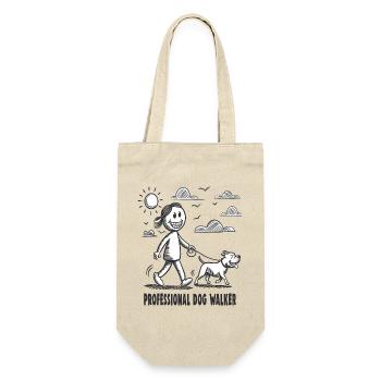 Pitbull Pet Dog Amoureux des animaux - Sac à bouteille - nature - Devant