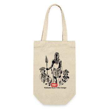 HBT 74 - Gift Bag for Bottles - nature - Front