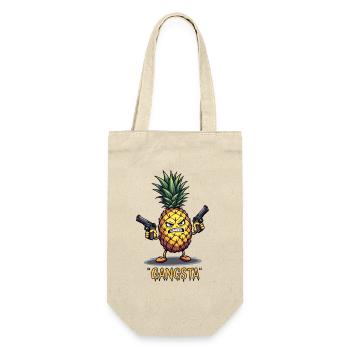Pineapple Fruity Gangsta The hardest pineapple in the world - Gift Bag for Bottles - nature - Front