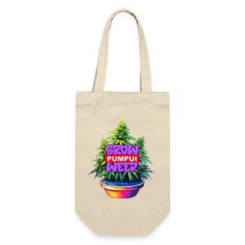 Grow Pumpui Weed - Gift Bag for Bottles - nature - Front